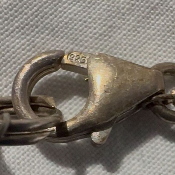 Sterling Silver Natural Stone Beaded Bracelet – Unique & Handcrafted - Picture 16 of 17